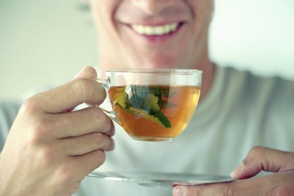tisane pour le traitement de la prostatite