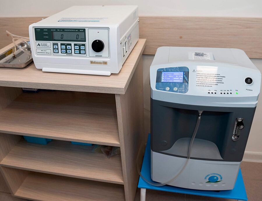 Ozonateurs pour la production d'ozone médical.